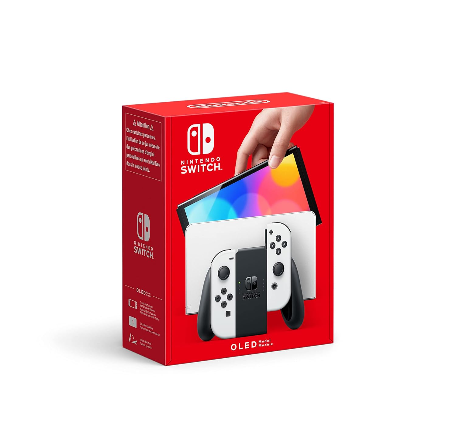 714V5z3P+OS._SL1500_ Nintendo Switch Konsole OLED weiß – Bild 1